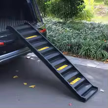 Tieker Folding Pet Car Ladder Portable Pet Dog Stair Ramp Non-slip Medium-sized Dog Car Stairs